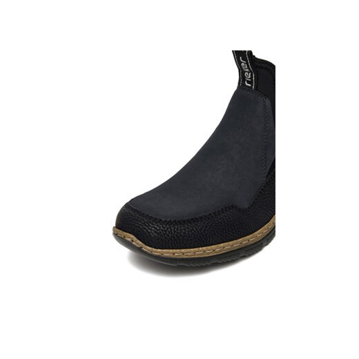 Półbuty Rieker N3275-00 Czarny Rieker 42 eobuwie.pl