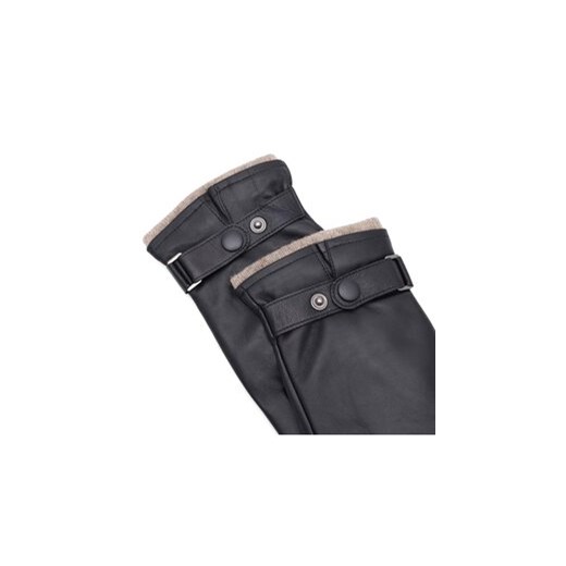Rękawiczki Męskie Lasocki 2M6-002-AW23 Czarny Lasocki xl_xxl eobuwie.pl