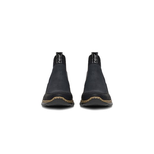 Półbuty Rieker N3275-00 Czarny Rieker 42 eobuwie.pl