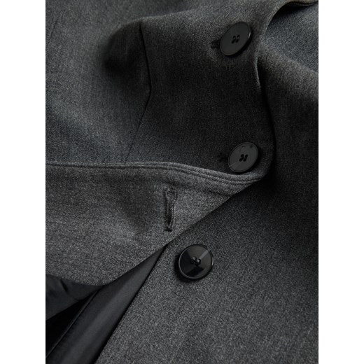 Reserved - Kamizelka z wiskozą - ciemnoszary Reserved M Reserved