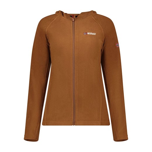 Geographical Norway Kurtka polarowa &quot;Tugood&quot; w kolorze jasnobrązowym ze sklepu Limango Polska w kategorii Bluzy damskie - zdjęcie 184955539