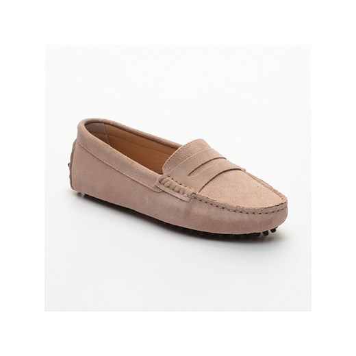 CHARLES &amp; SMITH Skórzane mokasyny &quot;Thandie&quot; w kolorze jasnoróżowym ze sklepu Limango Polska w kategorii Mokasyny damskie - zdjęcie 184955605