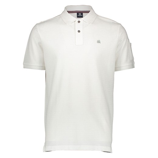 Lerros Koszulka polo w kolorze białym ze sklepu Limango Polska w kategorii T-shirty męskie - zdjęcie 184955785