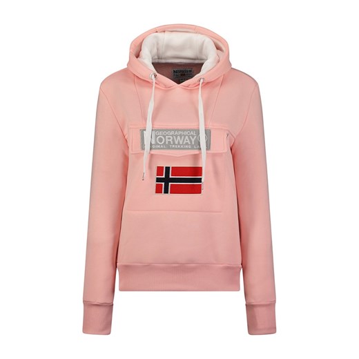 Geographical Norway Bluza &quot;Gadrien&quot; w kolorze jasnoróżowym ze sklepu Limango Polska w kategorii Bluzy damskie - zdjęcie 184955825