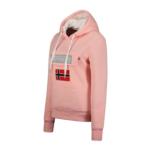 Geographical Norway Bluza "Gadrien" w kolorze jasnoróżowym Geographical Norway XL Limango Polska wyprzedaż