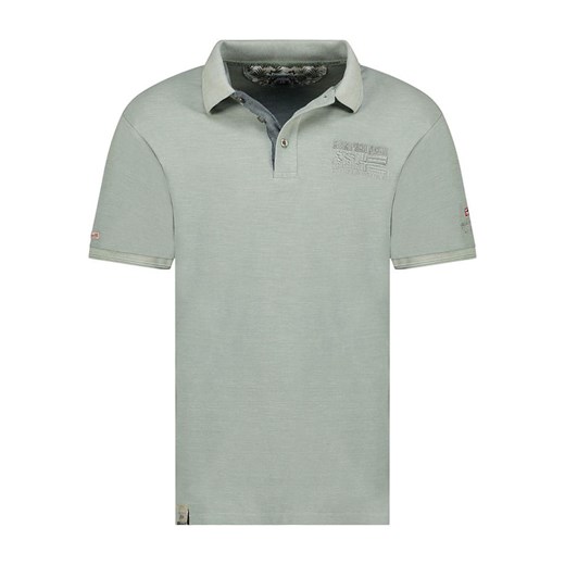 Geographical Norway Koszulka polo &quot;Slub&quot; w kolorze miętowym ze sklepu Limango Polska w kategorii T-shirty męskie - zdjęcie 184955939