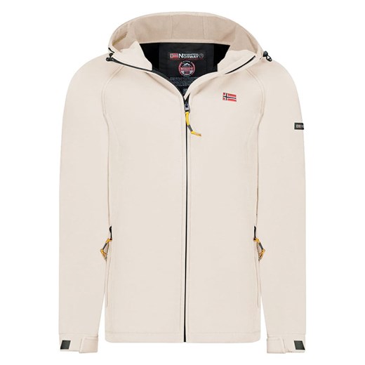 Geographical Norway Kurtka softshellowa &quot;Tamigoglor&quot; w kolorze beżowym ze sklepu Limango Polska w kategorii Kurtki męskie - zdjęcie 184955987