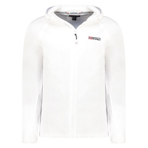 Geographical Norway Kurtka polarowa &quot;Tugood&quot; w kolorze białym ze sklepu Limango Polska w kategorii Bluzy męskie - zdjęcie 184955995