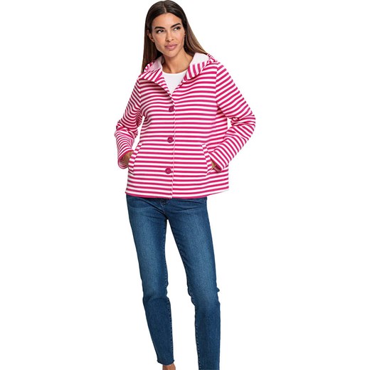 Heine Bluza w kolorze różowo-białym ze sklepu Limango Polska w kategorii Bluzy damskie - zdjęcie 184956006