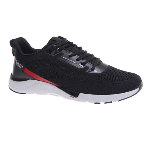 Czarne męskie buty sportowe Duże rozmiary /F4-1 18005 T693/ ze sklepu Pantofelek24.pl w kategorii Buty sportowe męskie - zdjęcie 184957008