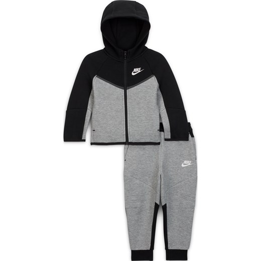 Dwuczęściowy zestaw z bluzą z zamkiem na całej długości dla niemowląt Tech Nike 24M Nike poland
