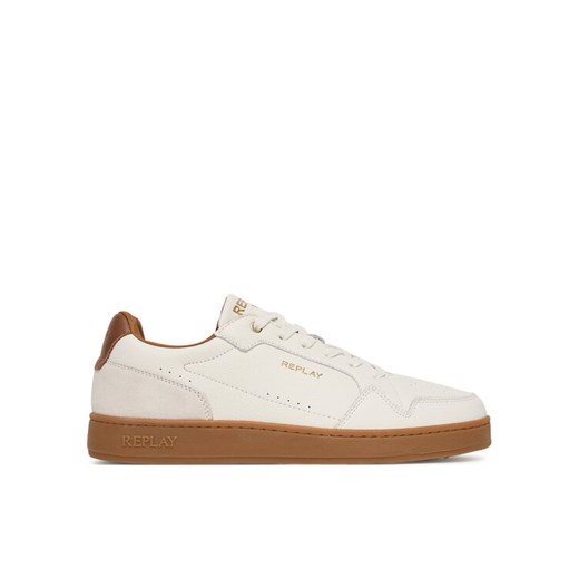 REPLAY Sneakersy GMZ3B.000.C0030L Biały ze sklepu MODIVO w kategorii Buty sportowe męskie - zdjęcie 184957558