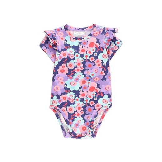 Coccodrillo Body dziecięce WC5112202HGN Fioletowy ze sklepu MODIVO w kategorii Body niemowlęce - zdjęcie 184957585