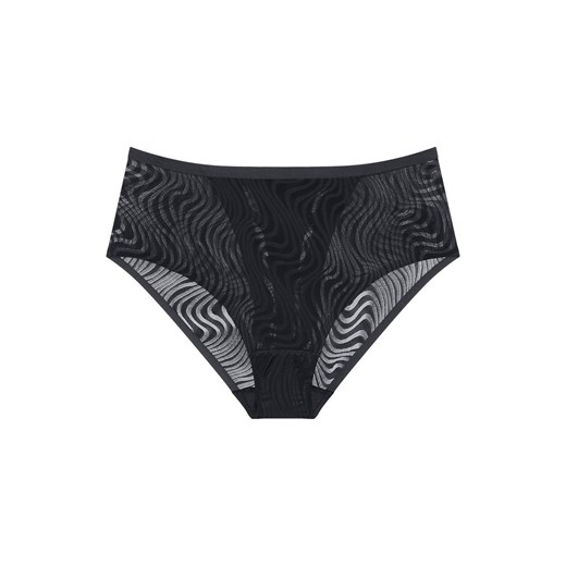 Triumph figi damskie wysokie Shape Smart Ellipse Maxi 10222289-0004, Kolor czarny, Rozmiar L, Triumph ze sklepu Intymna w kategorii Majtki damskie - zdjęcie 184958757