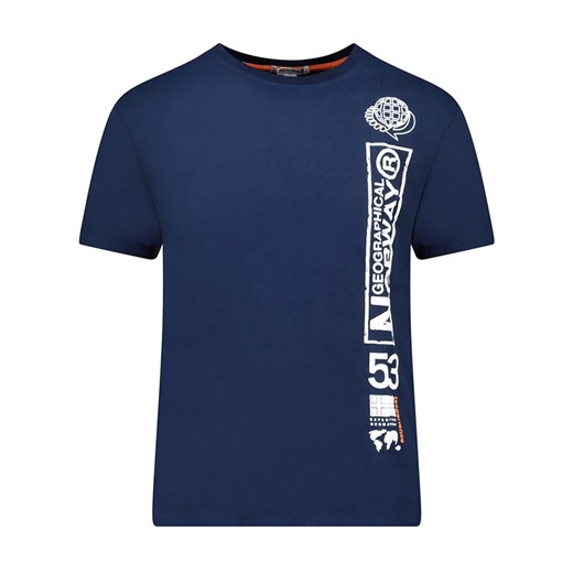 Geographical Norway Koszulka &quot;Japon&quot; w kolorze granatowym ze sklepu Limango Polska w kategorii T-shirty męskie - zdjęcie 184959077