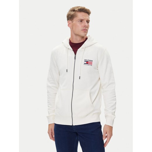 Tommy Hilfiger Bluza American MW0MW39691 Écru Regular Fit ze sklepu MODIVO w kategorii Bluzy męskie - zdjęcie 184959285