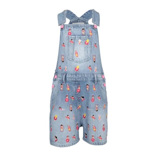 Guess Kombinezon RIGID DENIM SHORTALL | Regular Fit ze sklepu Gomez Fashion Store w kategorii Kombinezony dziewczęce - zdjęcie 184959705