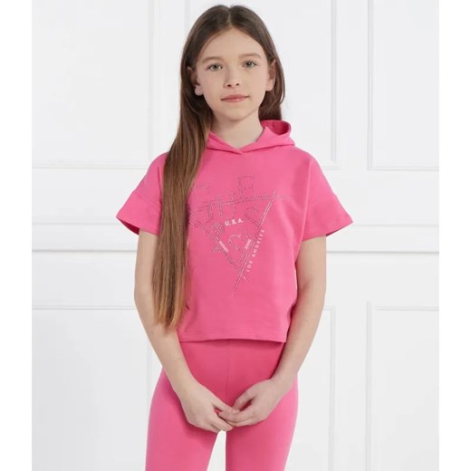 Guess Bluza LS ACTIVE | Cropped Fit ze sklepu Gomez Fashion Store w kategorii Bluzy dziewczęce - zdjęcie 184959729