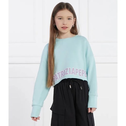 Patrizia Pepe Bluza | Cropped Fit ze sklepu Gomez Fashion Store w kategorii Bluzy dziewczęce - zdjęcie 184959746