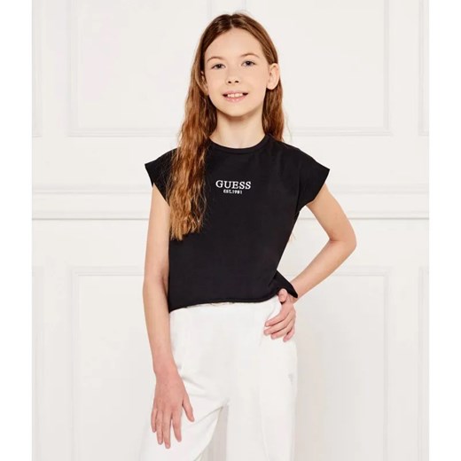 Guess T-shirt | Regular Fit ze sklepu Gomez Fashion Store w kategorii Bluzki dziewczęce - zdjęcie 184959768