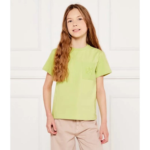 Pinko UP T-shirt | Oversize fit ze sklepu Gomez Fashion Store w kategorii Bluzki dziewczęce - zdjęcie 184959779