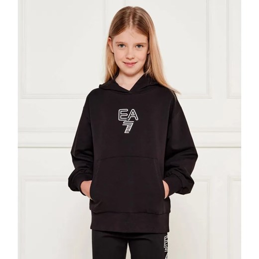 EA7 Bluza | Loose fit ze sklepu Gomez Fashion Store w kategorii Bluzy dziewczęce - zdjęcie 184959806