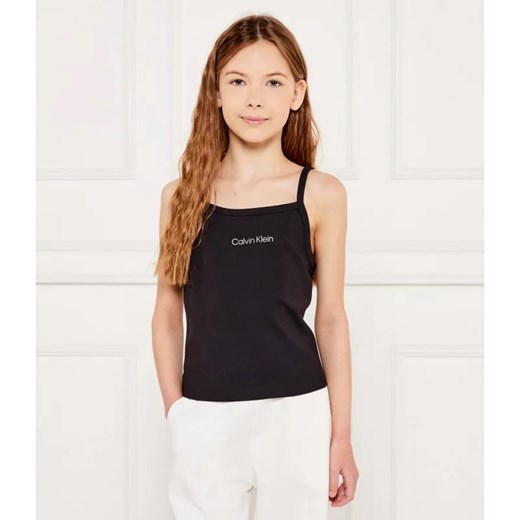 Calvin Klein Jeans Top | Regular Fit ze sklepu Gomez Fashion Store w kategorii Bluzki dziewczęce - zdjęcie 184959809