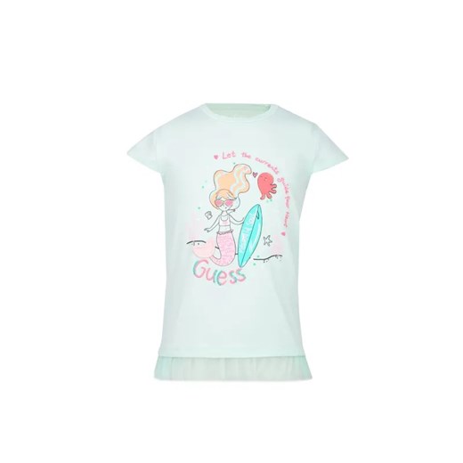 Guess T-shirt | Regular Fit ze sklepu Gomez Fashion Store w kategorii Bluzki dziewczęce - zdjęcie 184959826