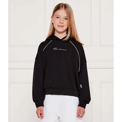 EA7 Bluza | Loose fit ze sklepu Gomez Fashion Store w kategorii Bluzy dziewczęce - zdjęcie 184959829