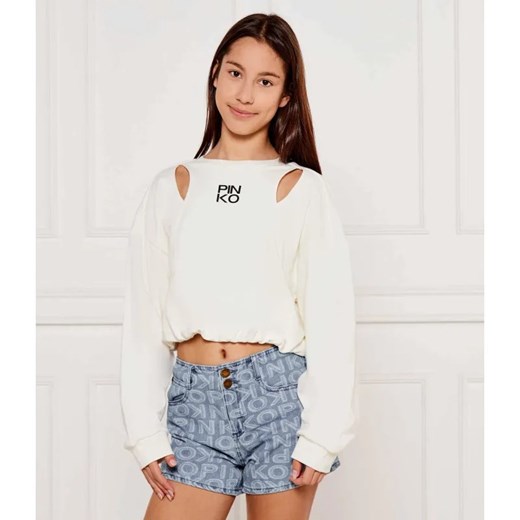 Pinko UP Bluza | Cropped Fit ze sklepu Gomez Fashion Store w kategorii Bluzy dziewczęce - zdjęcie 184959866