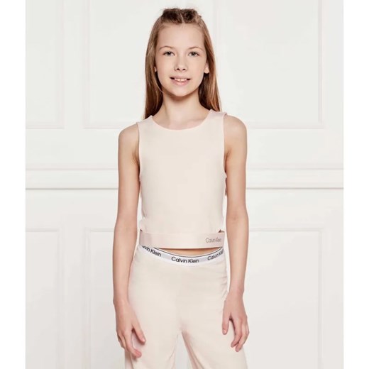 Calvin Klein Jeans Top | Slim Fit ze sklepu Gomez Fashion Store w kategorii Bluzki dziewczęce - zdjęcie 184959957