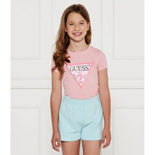 Guess T-shirt | Regular Fit ze sklepu Gomez Fashion Store w kategorii Bluzki dziewczęce - zdjęcie 184959958