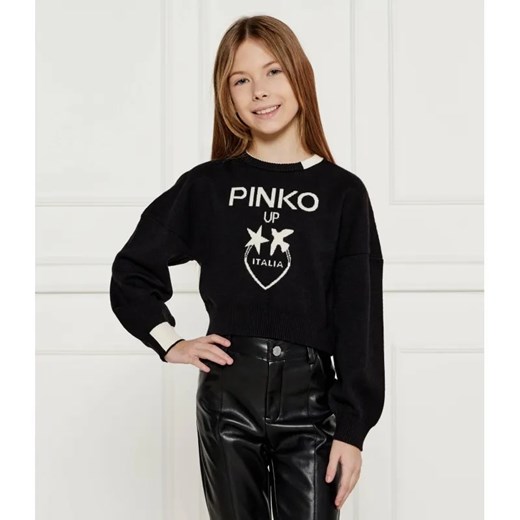 Pinko UP Sweter | Regular Fit ze sklepu Gomez Fashion Store w kategorii Swetry dziewczęce - zdjęcie 184959996