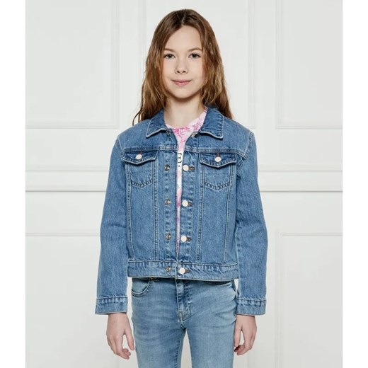 Guess Jeansowa kurtka | Regular Fit ze sklepu Gomez Fashion Store w kategorii Kurtki dziewczęce - zdjęcie 184960029