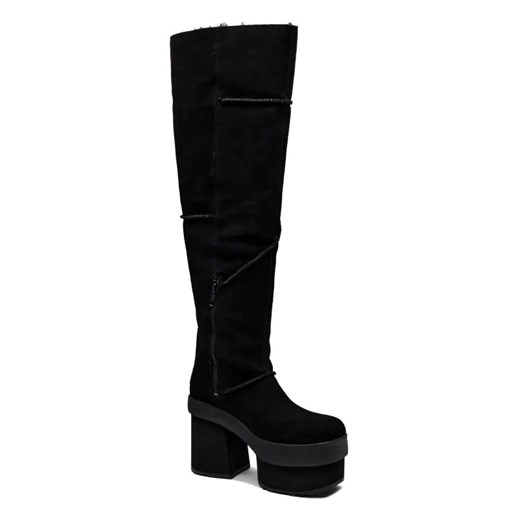 UGG Skórzane kozaki na słupku ze sklepu Gomez Fashion Store w kategorii Kozaki damskie - zdjęcie 184960145