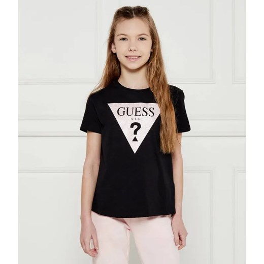 Guess T-shirt | Regular Fit ze sklepu Gomez Fashion Store w kategorii Bluzki dziewczęce - zdjęcie 184960168