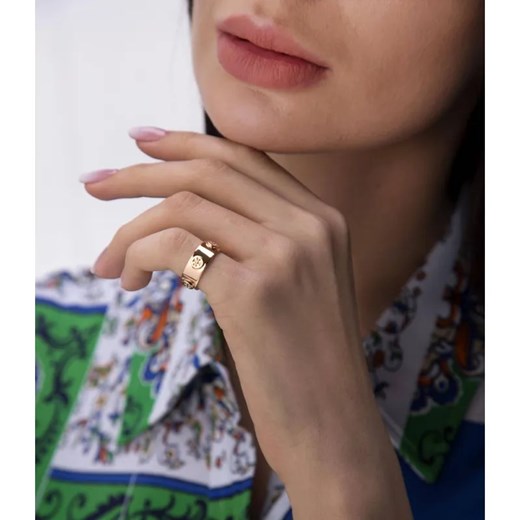 TORY BURCH Pierścionek Logo ze sklepu Gomez Fashion Store w kategorii Pierścionki - zdjęcie 184960385