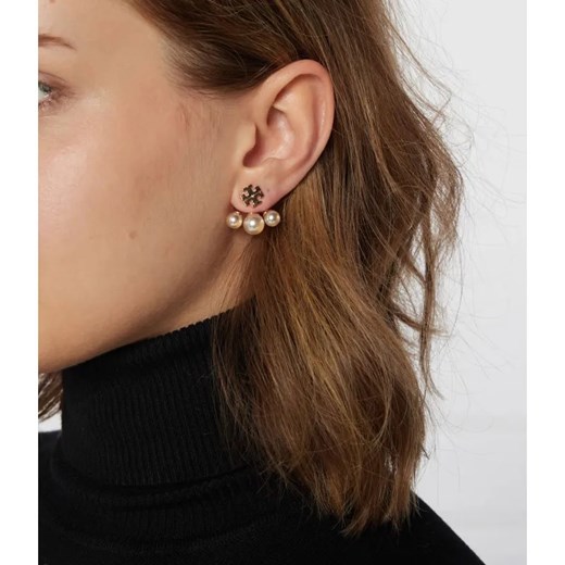 TORY BURCH Kolczyki Kira Pearl Front-Back ze sklepu Gomez Fashion Store w kategorii Kolczyki - zdjęcie 184960436