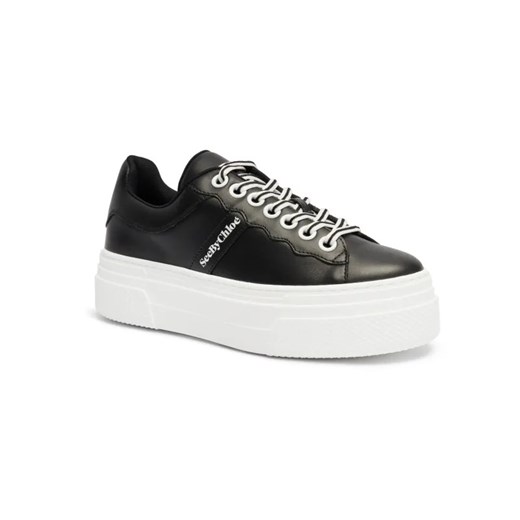 See By Chloé Skórzane sneakersy ze sklepu Gomez Fashion Store w kategorii Buty sportowe damskie - zdjęcie 184960807