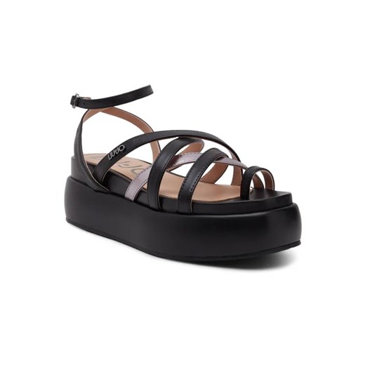 Liu Jo Sandały SOMMER 05 | z dodatkiem skóry ze sklepu Gomez Fashion Store w kategorii Sandały damskie - zdjęcie 184960815