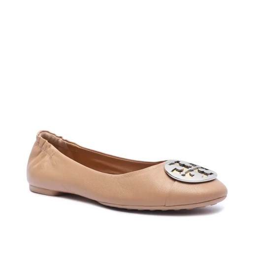 TORY BURCH Skórzane baleriny CLAIRE ze sklepu Gomez Fashion Store w kategorii Balerinki - zdjęcie 184960859