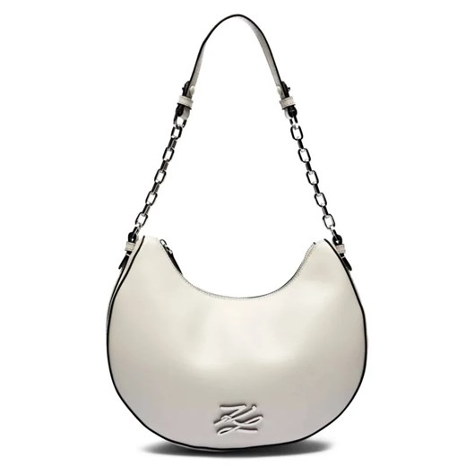 Karl Lagerfeld Skórzane hobo K/AUTOGRAPH ze sklepu Gomez Fashion Store w kategorii Torebki hobo - zdjęcie 184960938