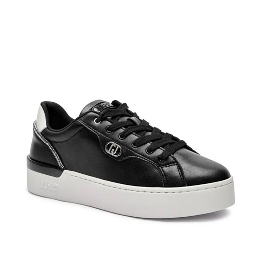 Liu Jo Skórzane sneakersy SILVIA 95 ze sklepu Gomez Fashion Store w kategorii Buty sportowe damskie - zdjęcie 184960959