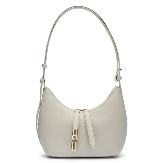 Furla Skórzane hobo FURLA GOCCIA ze sklepu Gomez Fashion Store w kategorii Torebki hobo - zdjęcie 184961269