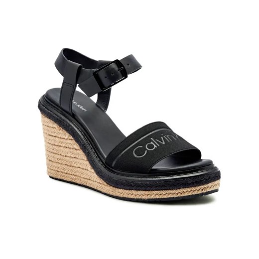 Calvin Klein Koturny | z dodatkiem skóry ze sklepu Gomez Fashion Store w kategorii Espadryle damskie - zdjęcie 184961346