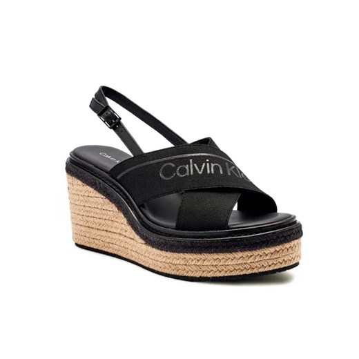 Calvin Klein Koturny | z dodatkiem skóry ze sklepu Gomez Fashion Store w kategorii Espadryle damskie - zdjęcie 184961375