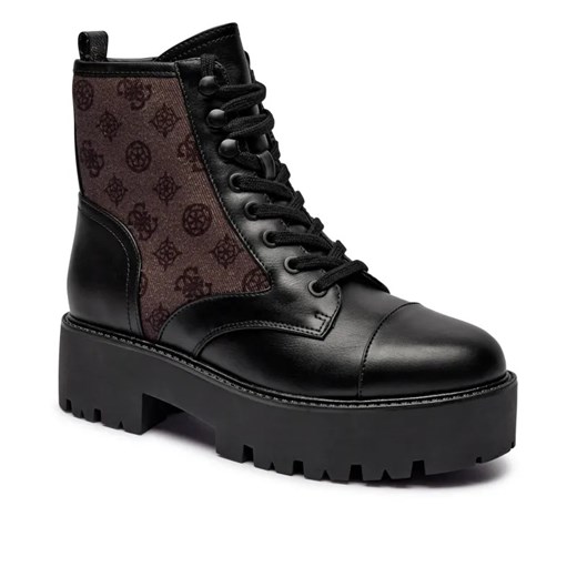 Guess Skórzane botki na platformie VAINA2 ze sklepu Gomez Fashion Store w kategorii Botki - zdjęcie 184961525