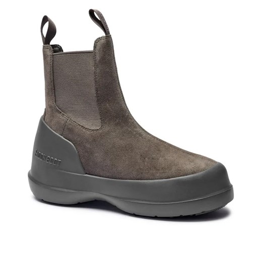 Moon Boot Skórzane sztyblety LUNA ze sklepu Gomez Fashion Store w kategorii Botki - zdjęcie 184961577