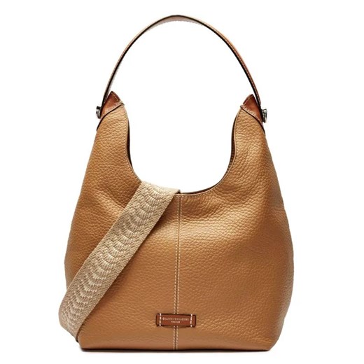 GIANNI CHIARINI Skórzane hobo Alessandra ze sklepu Gomez Fashion Store w kategorii Torebki hobo - zdjęcie 184961607