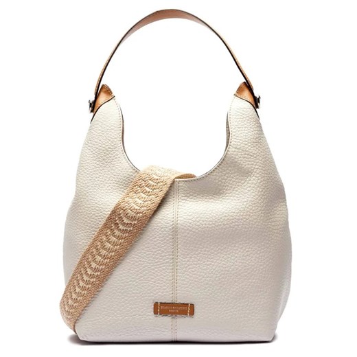 GIANNI CHIARINI Skórzane hobo Alessandra ze sklepu Gomez Fashion Store w kategorii Torebki hobo - zdjęcie 184961617